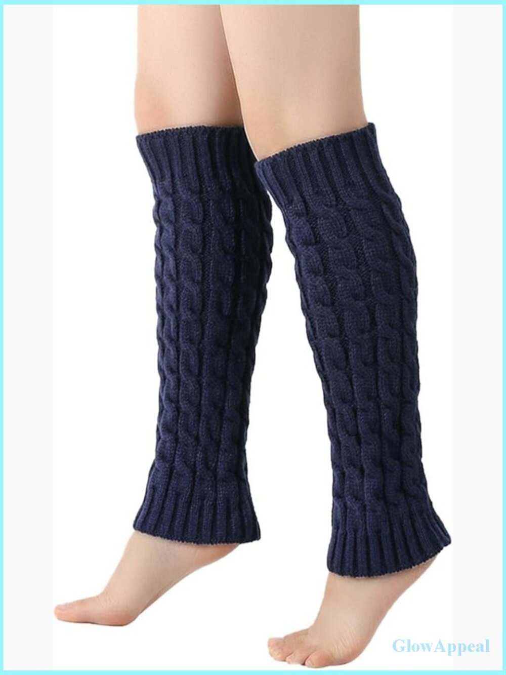 Crochet Knit Leg Warmers Winter Warm Long Boot Socks Yoga Accessories